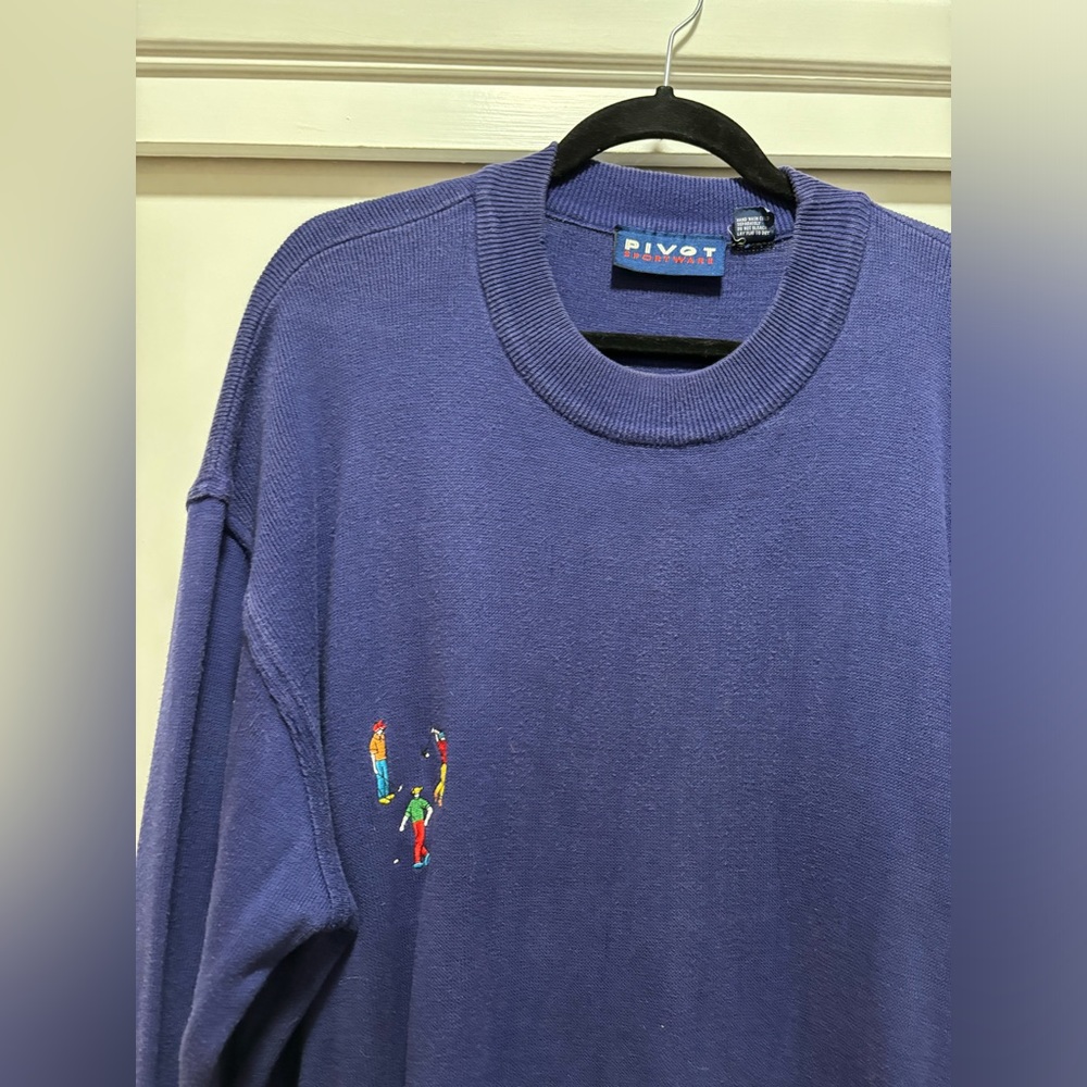 Vintage golfing sweater